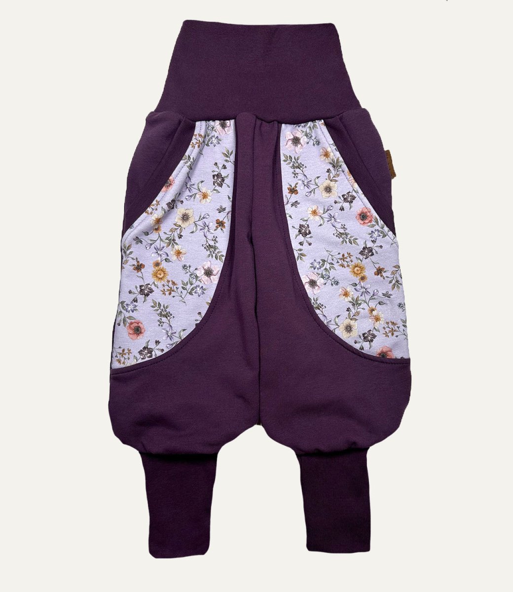 JOGGER SWEAT PURPLE FLOWER