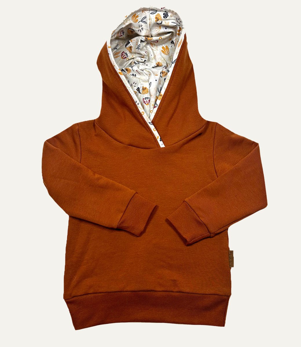 HOODIE MAROON MEADOW