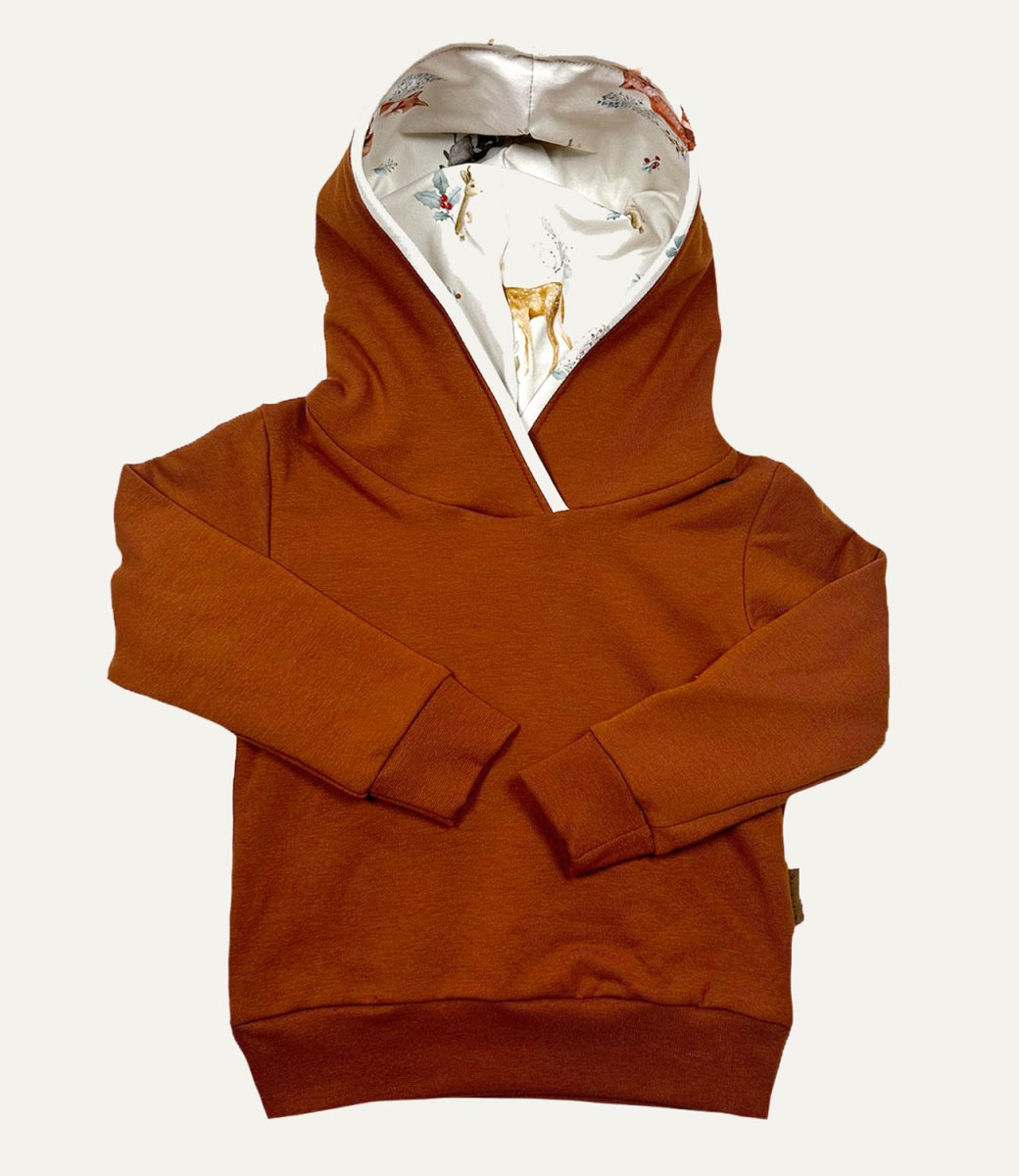 HOODIE MAROON WALD