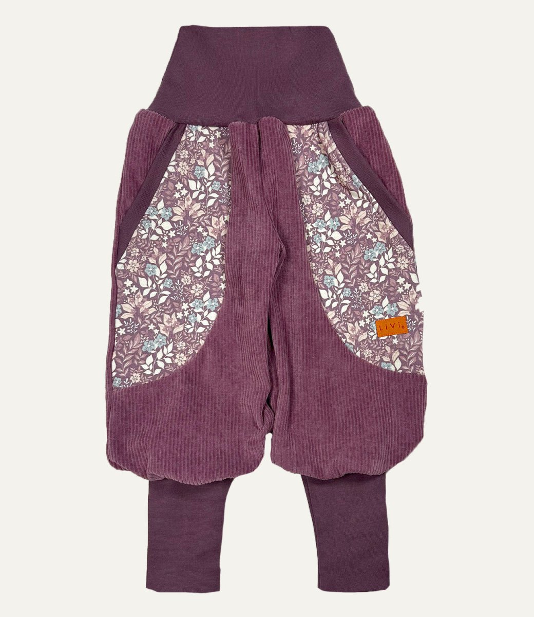 JOGGER NICKYCORD LAVENDEL FLOWER