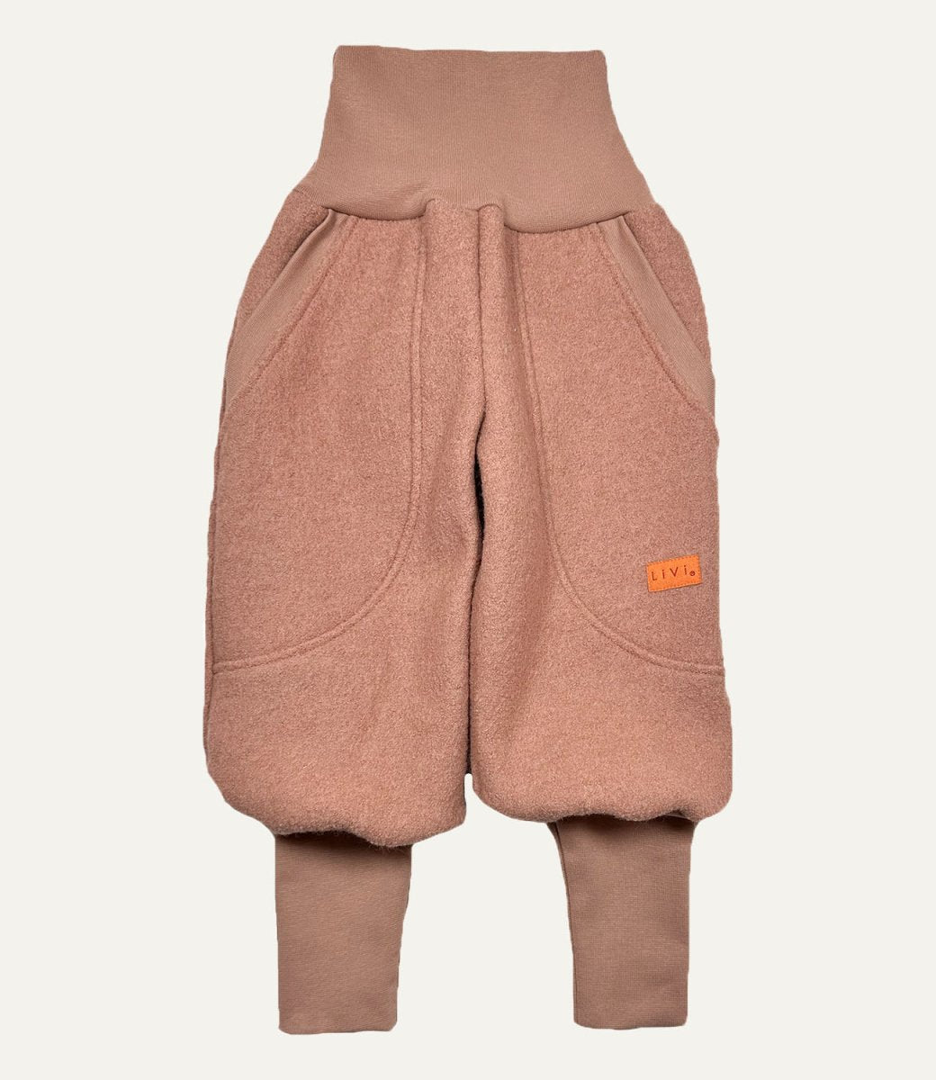 JOGGER SCHURWOLLE APRICOT