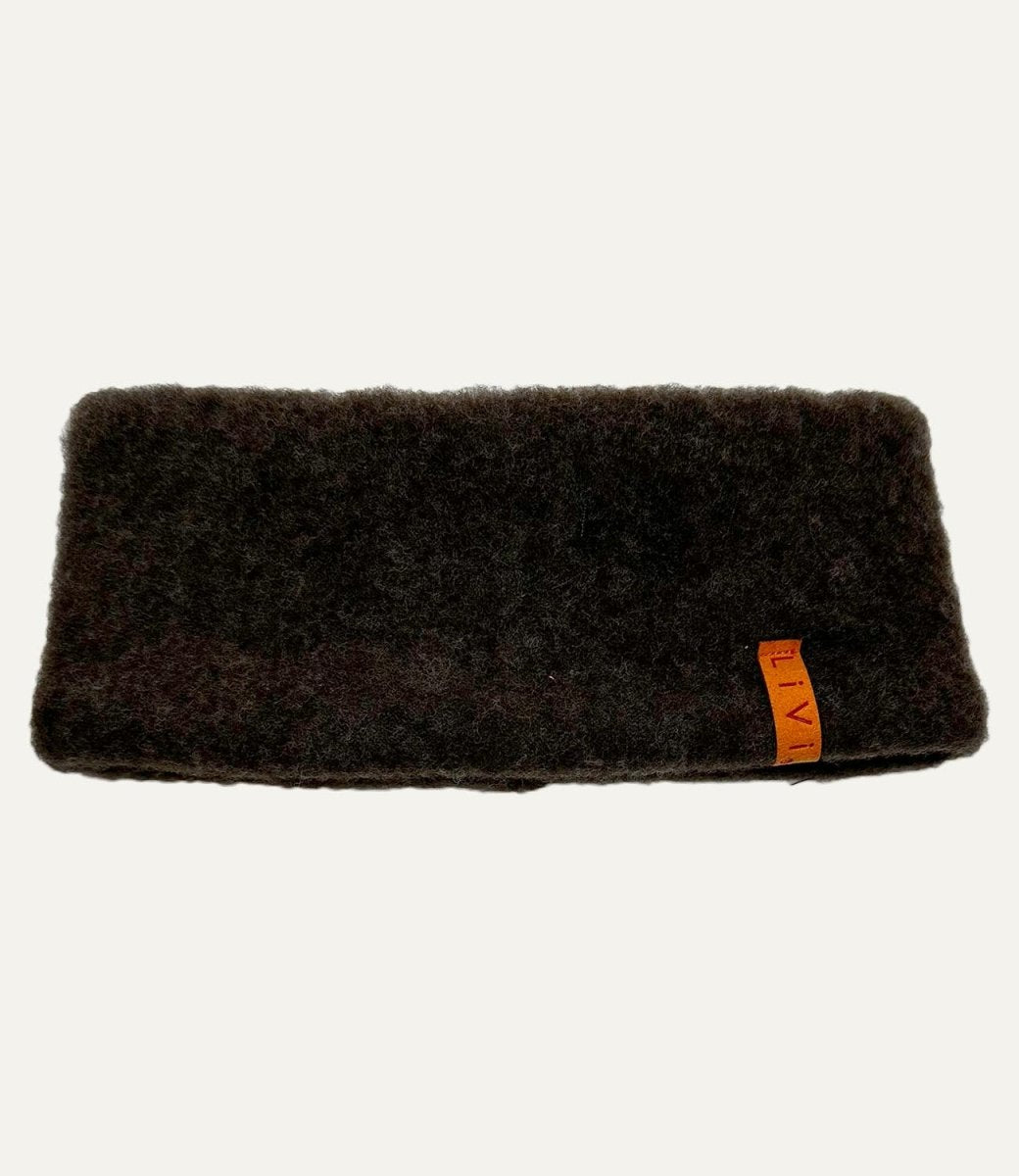 WOLLFLEECE MERINO STIRNBAND BRAUN