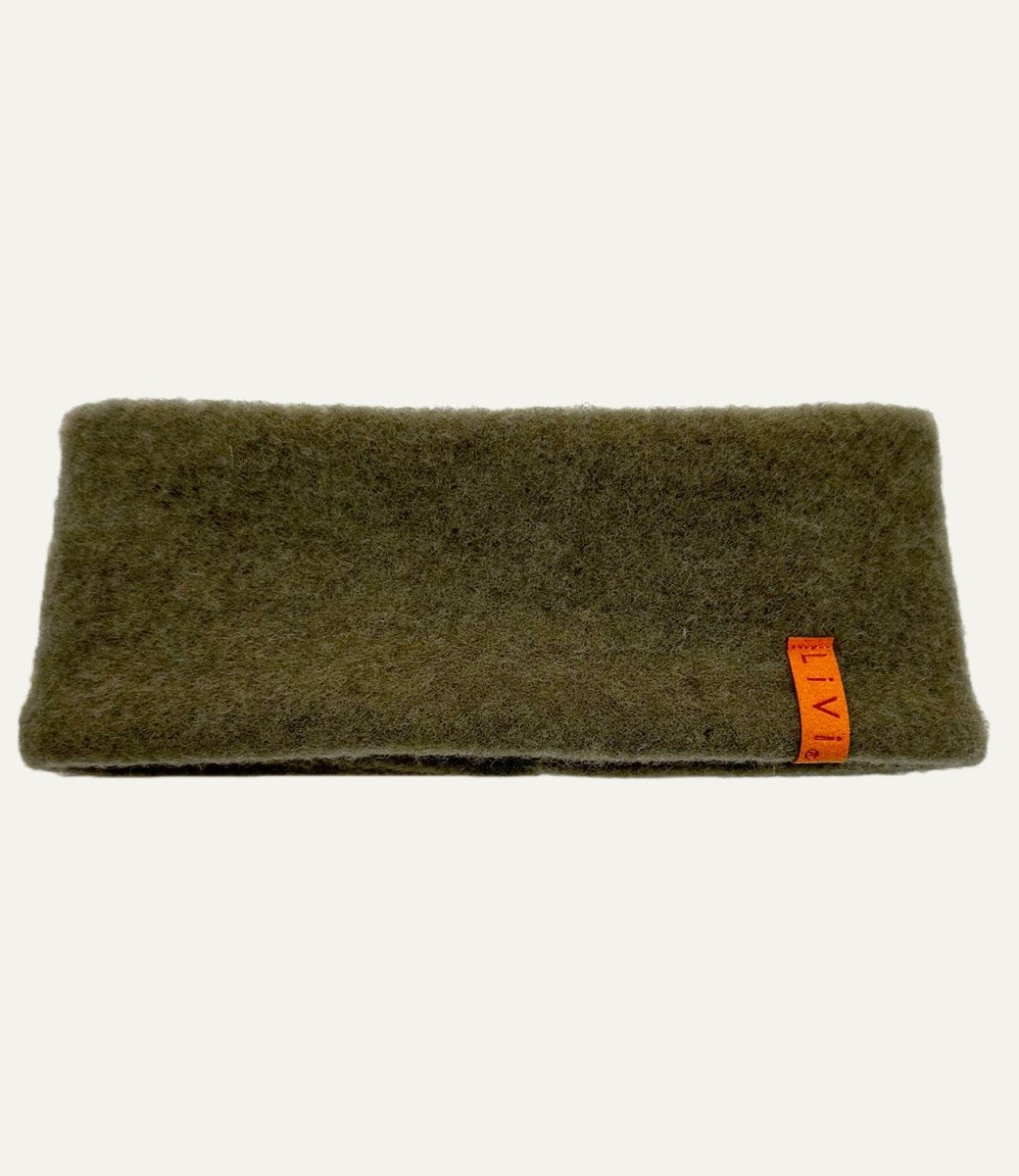 WOLLFLEECE MERINO STIRNBAND KHAKI