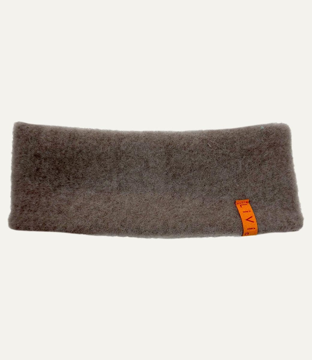 WOLLFLEECE MERINO STIRNBAND TAUPE