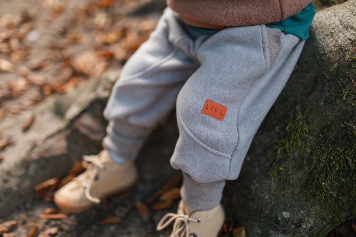 JOGGER FLEECE LOU CREME